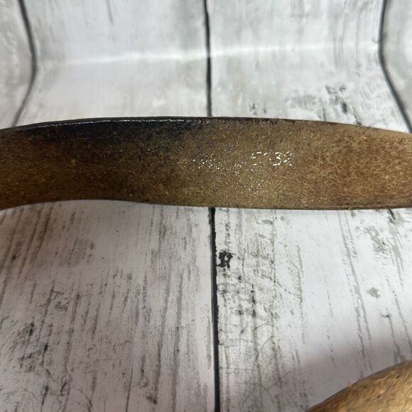 Brazos Joes Belts Leather Eagle Belt Buckle Sz.30 Brown Ornate Belt - Picture 9 of 9